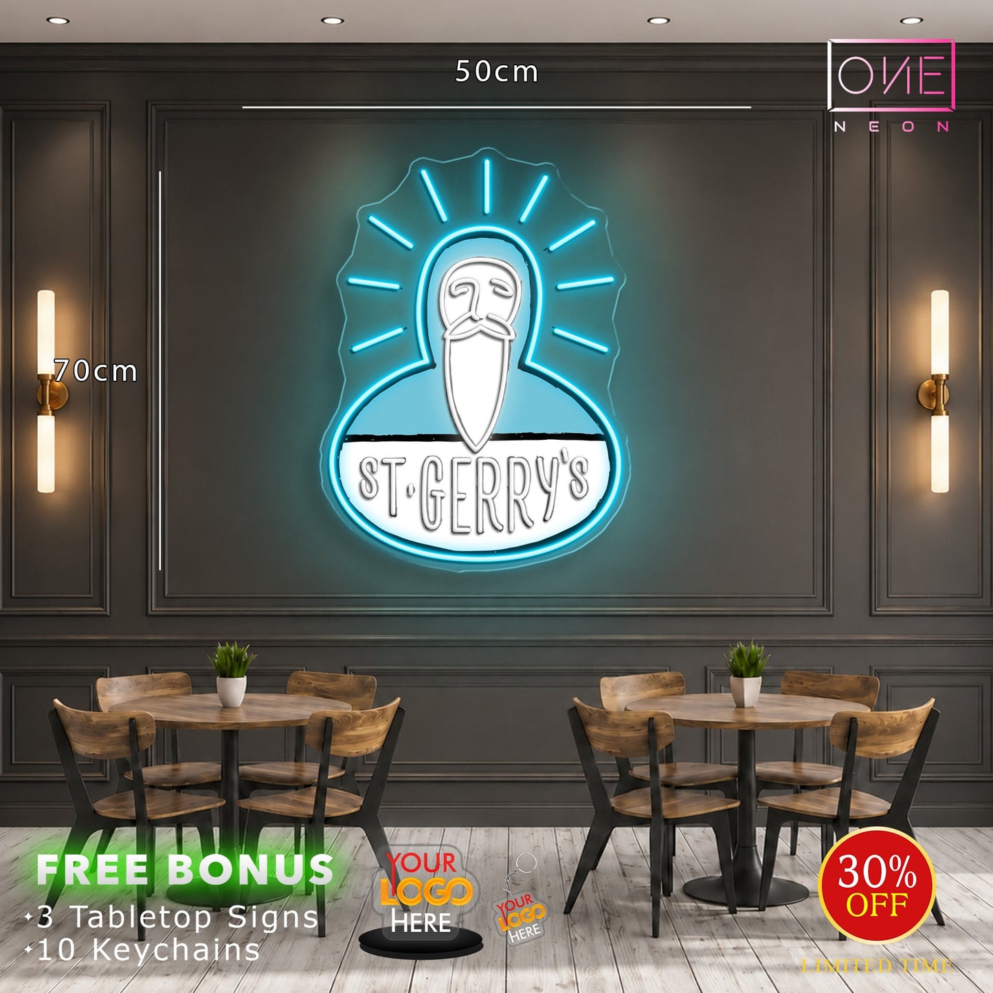 ST GERRY'S | LED Neon Sign