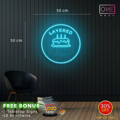 Enseigne au néon LED personnalisée pour entreprise 