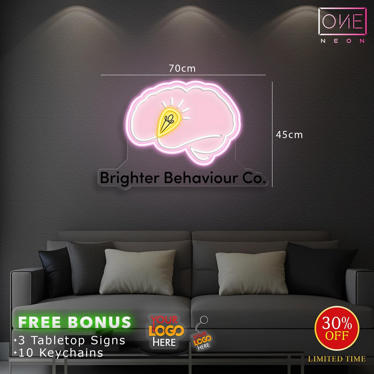 Brighter Behaviour Co | LED Neon Sign