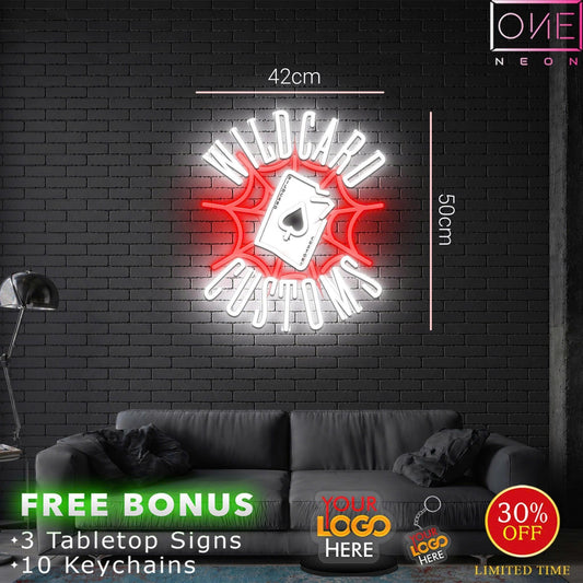 WILDCARD CUSTOMS | LED Neon Sign