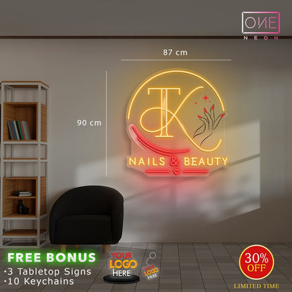 NAIL & BEAUTY | LED Neon Sign