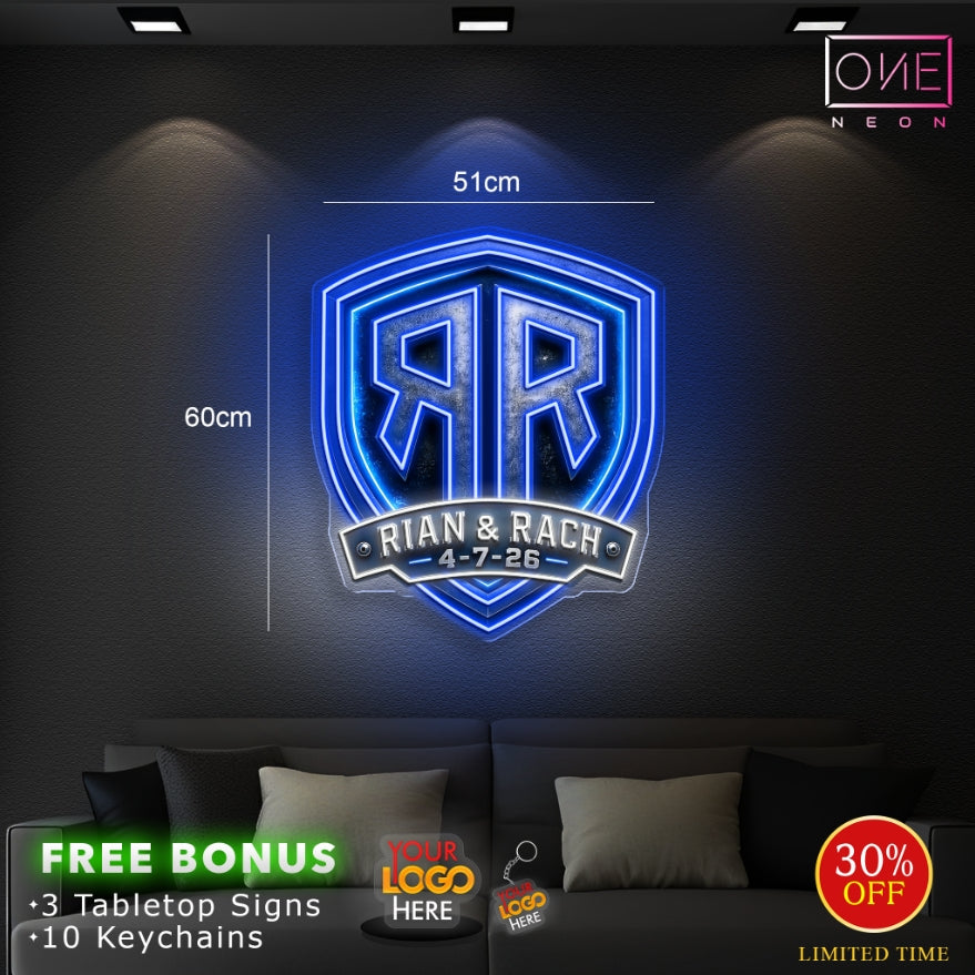 FR logo | LED Neon Sign (3 signs)