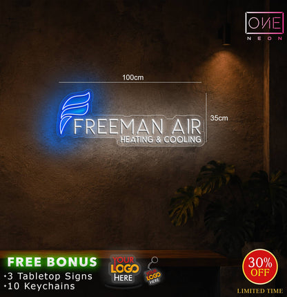 FREEMAN AIR HEATING & COOLING | LED Neon Sign