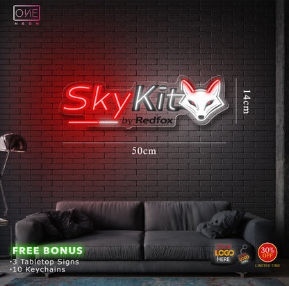 SKY KIT & REDFOX | LED Neon Sign (2 signs)