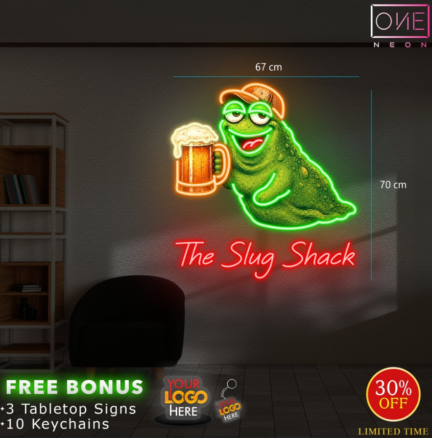 The Slug Shack | LED Neon Sign