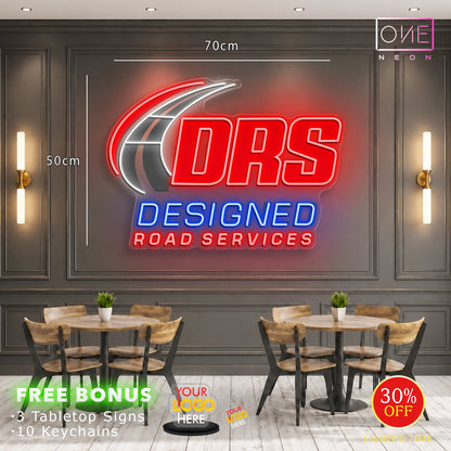DRS Logo | LED Neon Sign