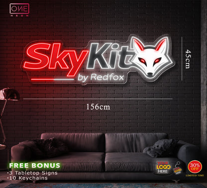 SKY KIT & REDFOX | LED Neon Sign (2 signs)