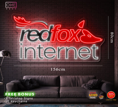SKY KIT & REDFOX | LED Neon Sign (2 signs)