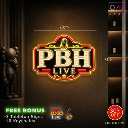 PBH LIVE | LED Neon Sign