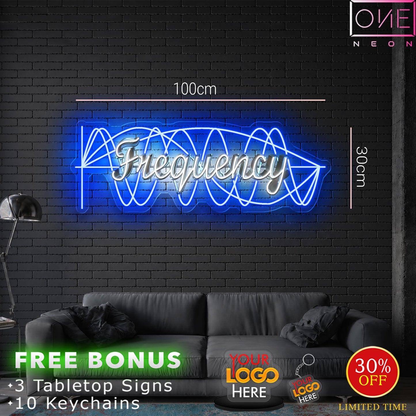 FREQUENCY | LED Neon Sign
