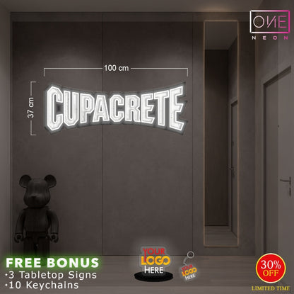 CUPACRETE | LED Neon Sign