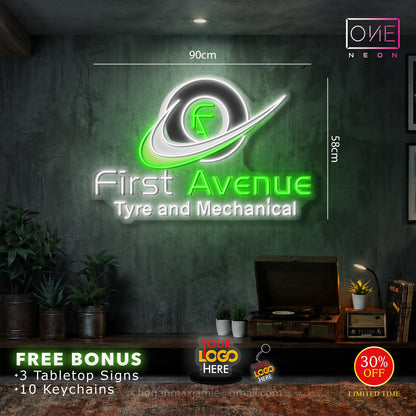 FIRST AVENUE TYRE AND MECHANICAL | LED Neon Sign