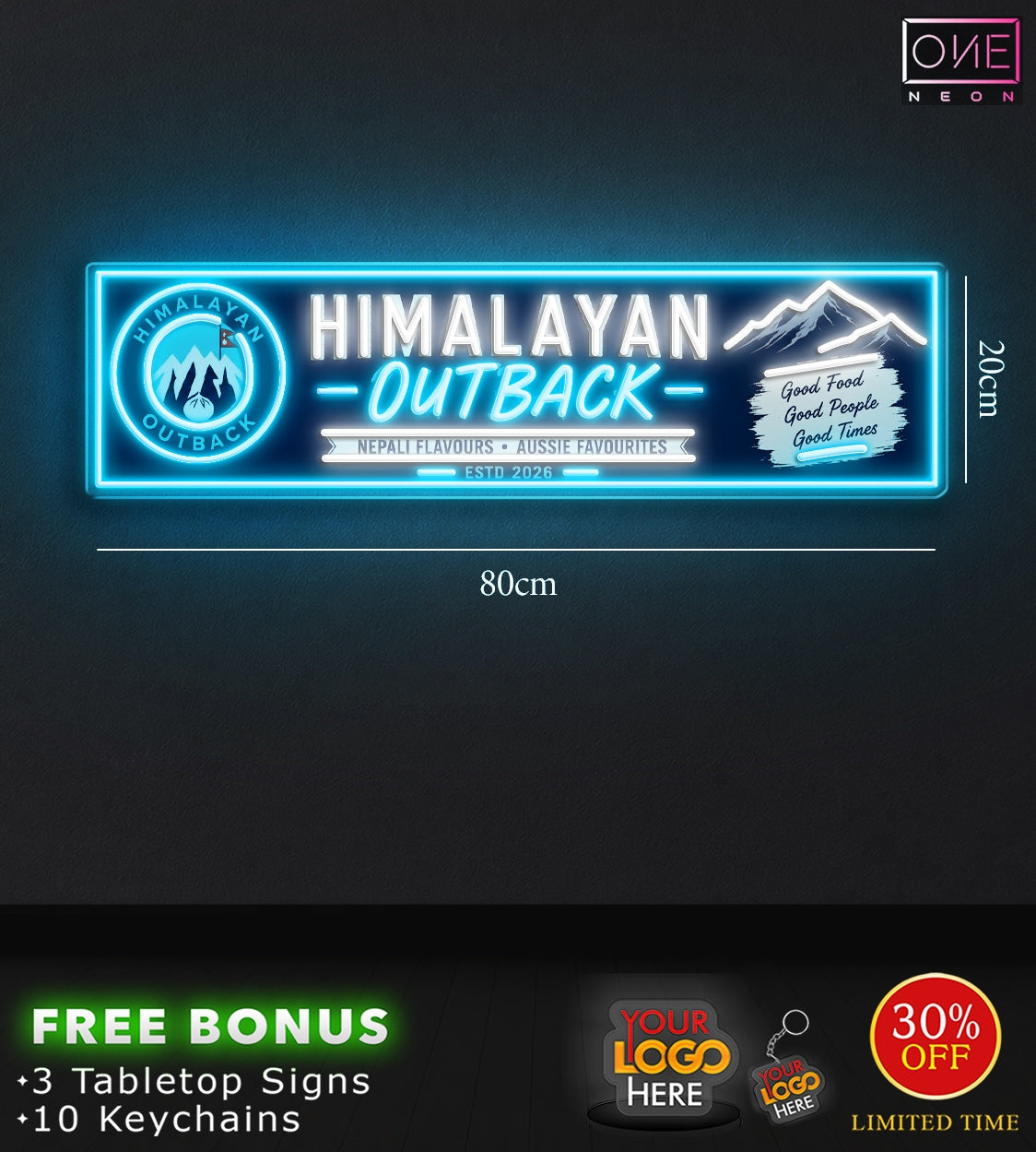 HIMALAYAN | LED Neon Sign
