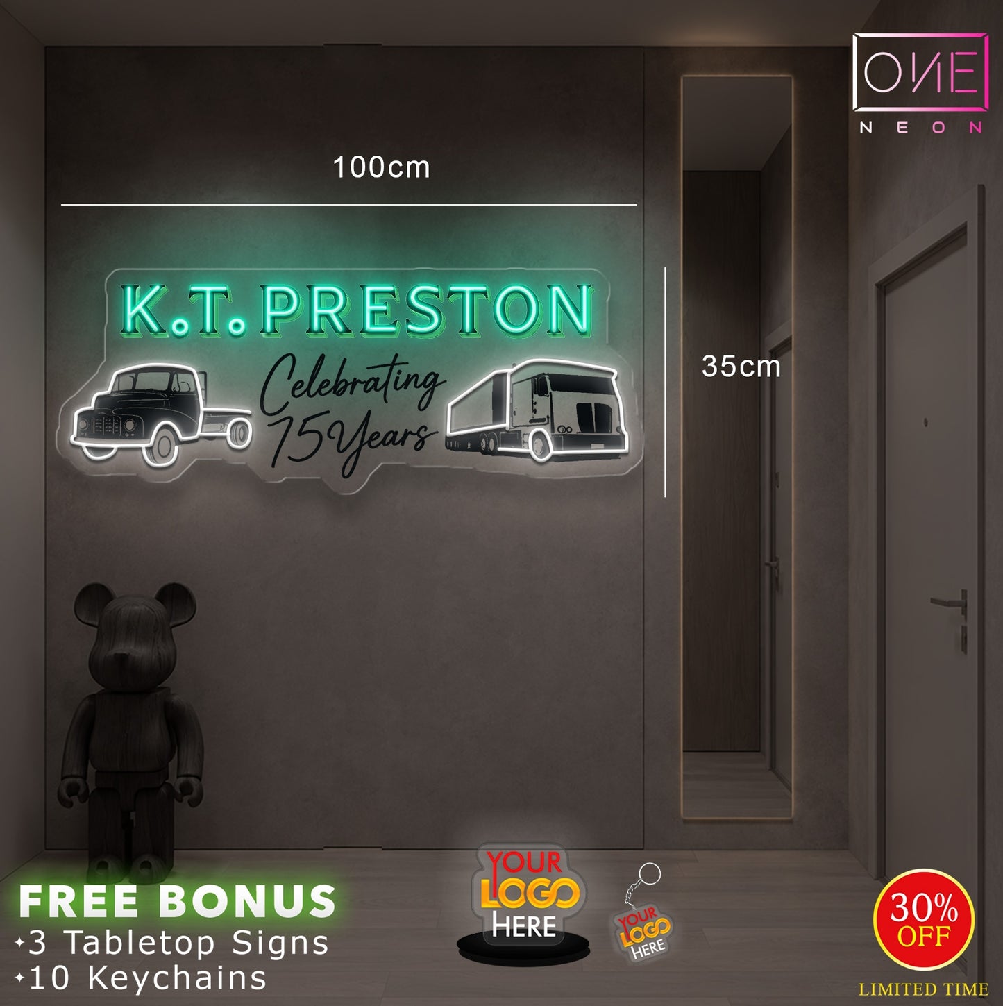 K.T.PRESTON | LED Neon Sign