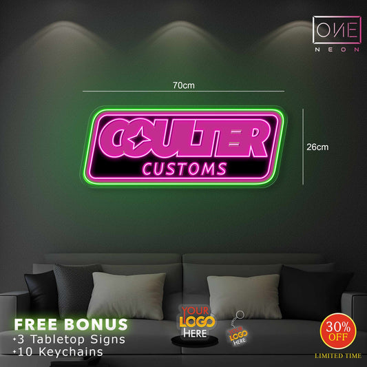 COULTER CUSTOMS | LED Neon Sign