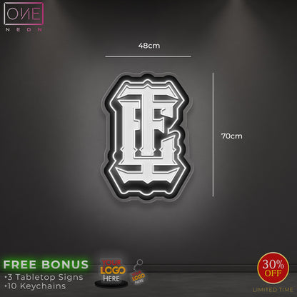 IE logo | LED Neon Sign