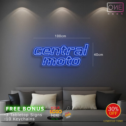Central moto | LED Neon Sign