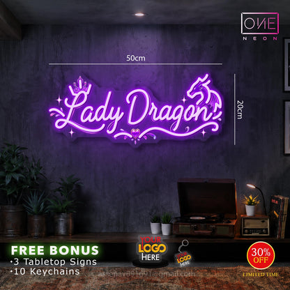 LADY DRAGON | LED Neon Sign