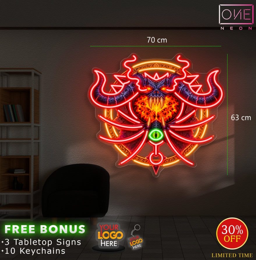 Logo custom bear | LED Neon Sign (2 signs)