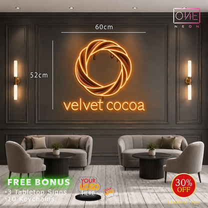 VELVET COCOA | LED Neon Sign (waterproof)