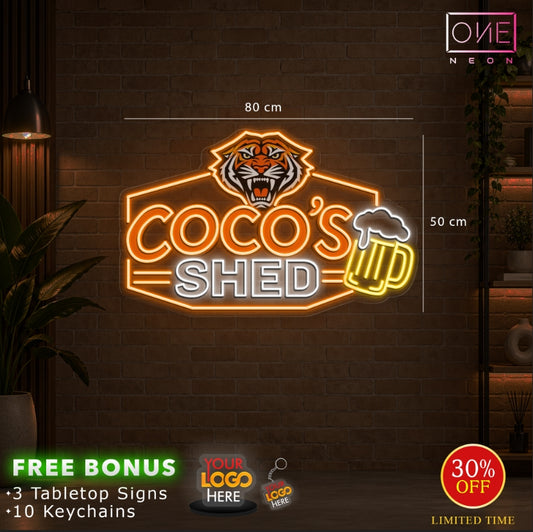 COCO'S SHED | LED Neon Sign