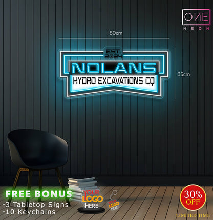 NOLANS HYDRO EXCAVATIONS CO | LED Neon Sign