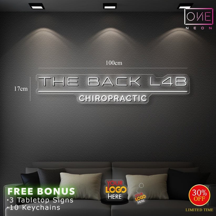 THE BACK L4B CHIROPRACTIC | LED Neon Sign