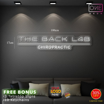 THE BACK L4B CHIROPRACTIC | LED Neon Sign