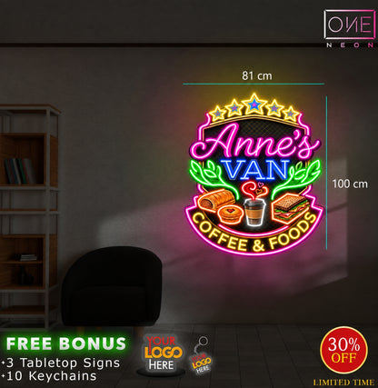 Anne's Van | LED Neon Sign (waterproof)