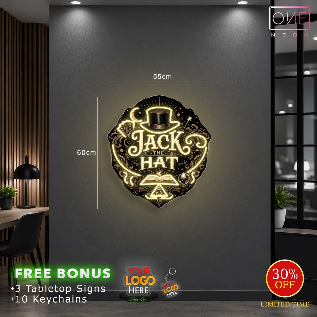 JACK HAT | LED Neon Sign