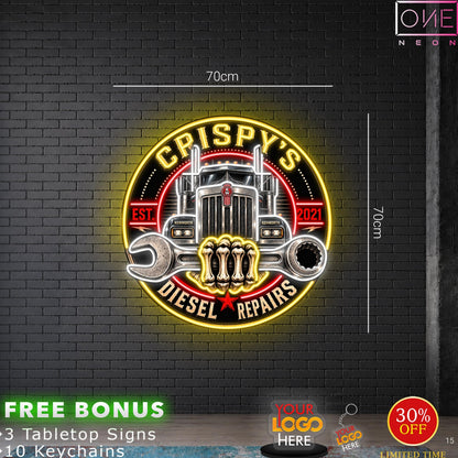 CRISPY'S | LED Neon Sign