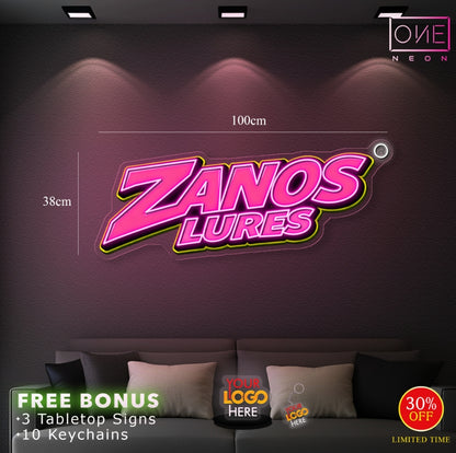 ZANOS LURES | LED Neon Sign