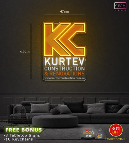 KC logo | LED Neon Sign