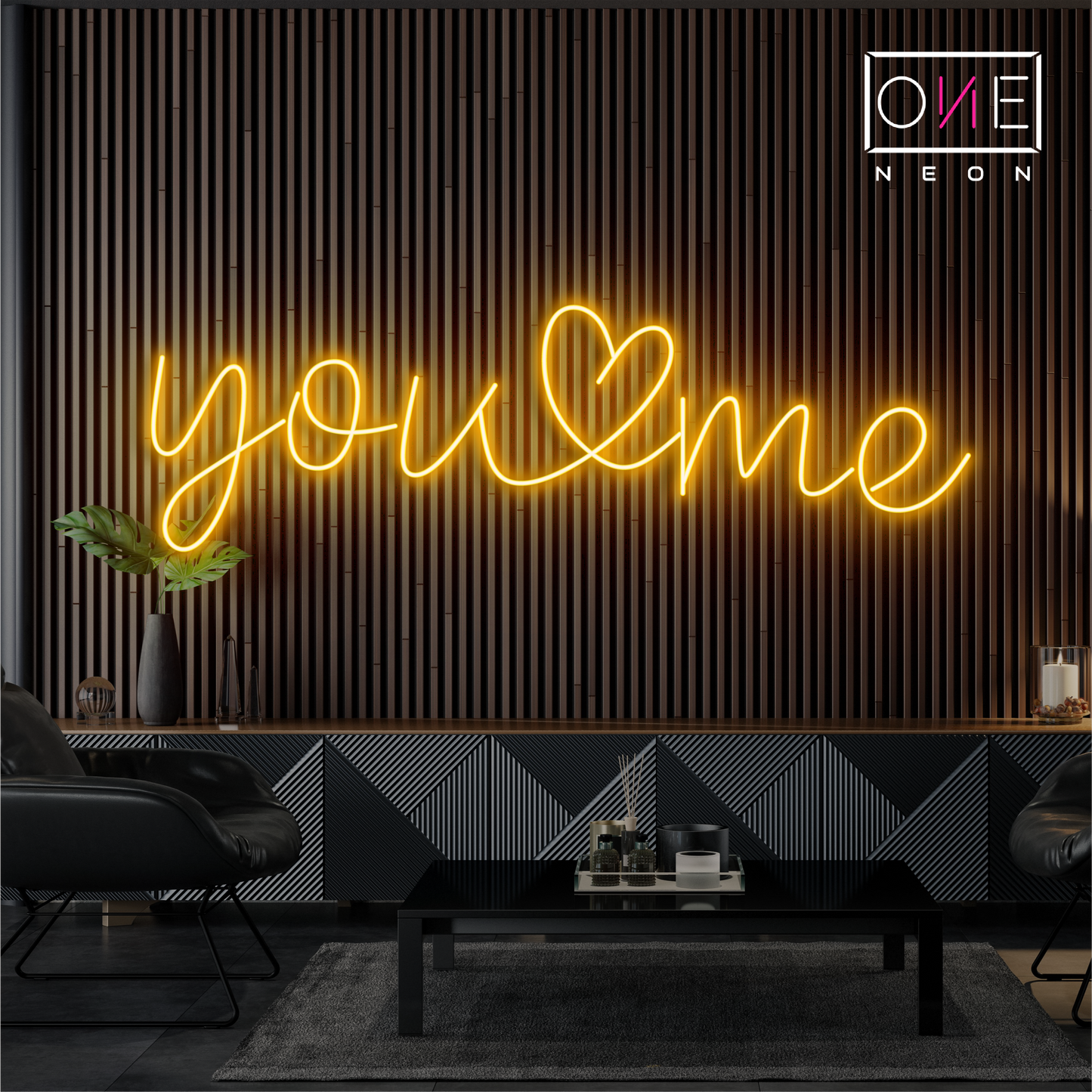 You & Me Led Neon Sign