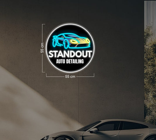 Enseigne au néon LED personnalisée pour entreprise 