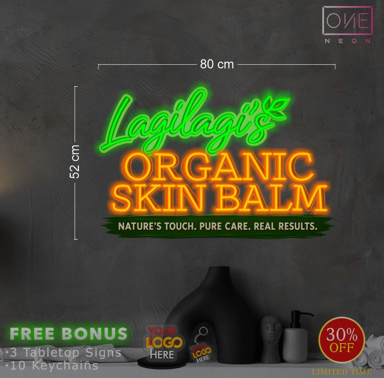 LAGILAGI'S ORGANIC SKIN BALM | LED Neon Sign