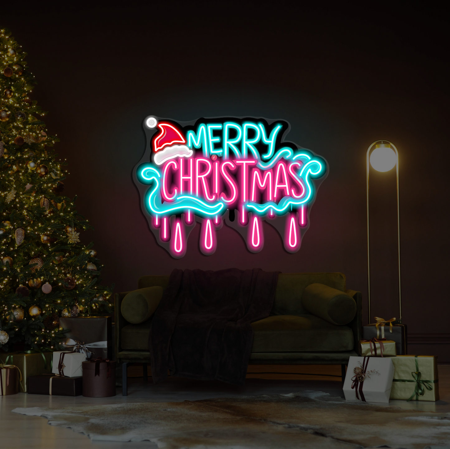 Merry Christmas LED Neon Sign