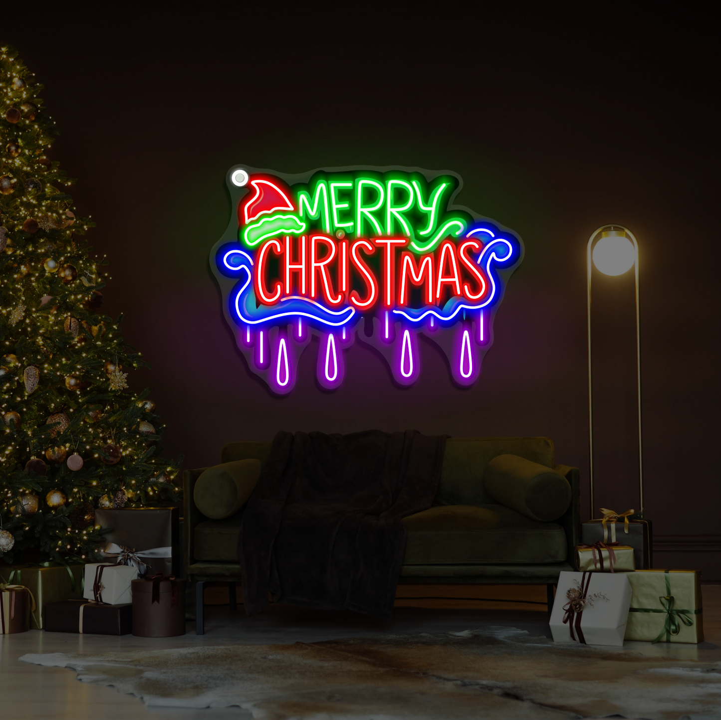 Merry Christmas LED Neon Sign