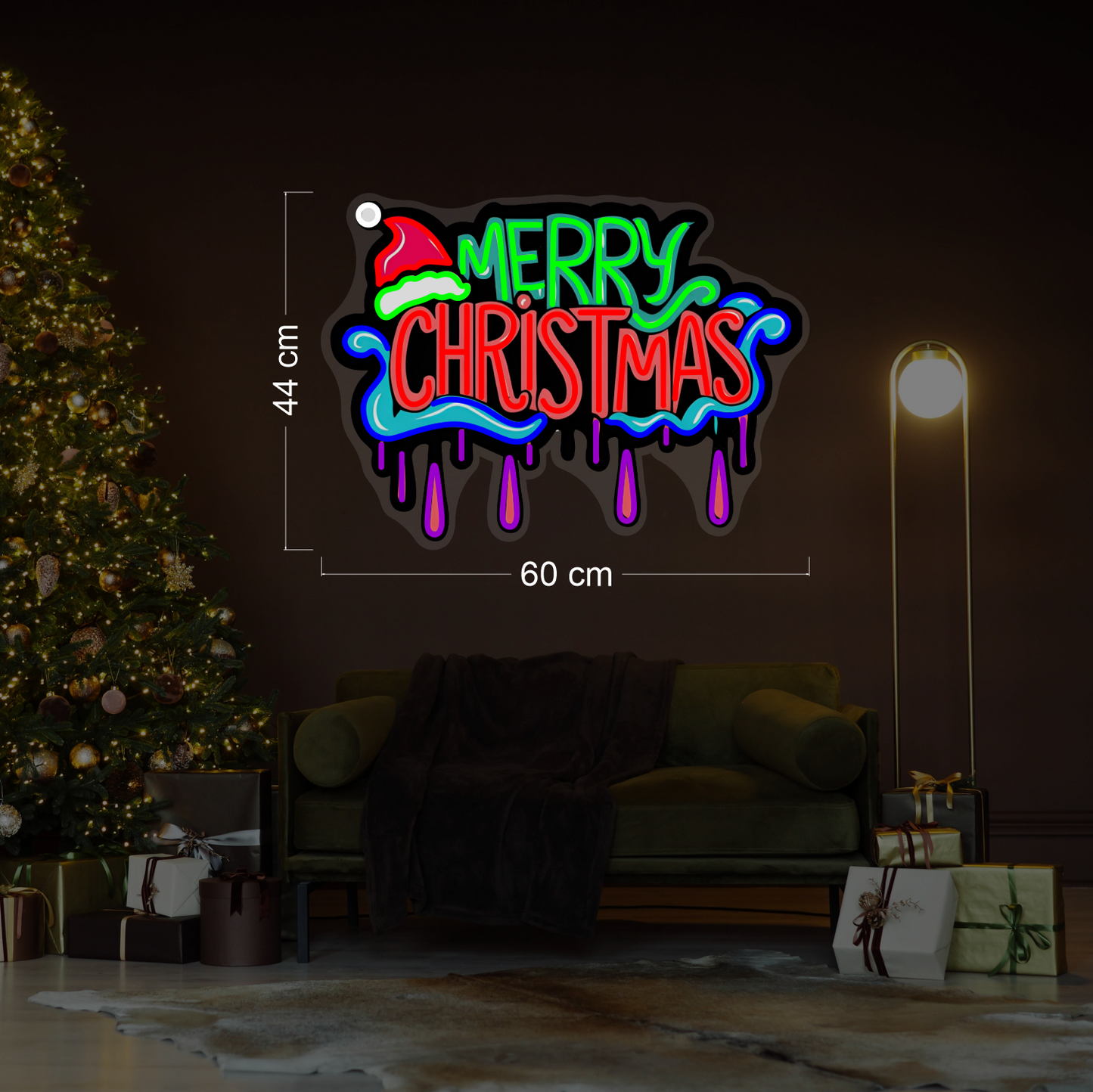 Merry Christmas LED Neon Sign
