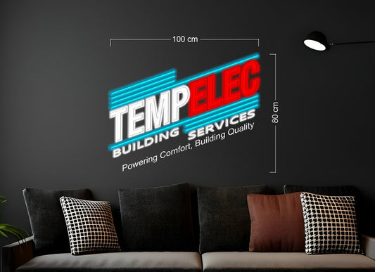 Enseigne au néon LED personnalisée pour entreprise 