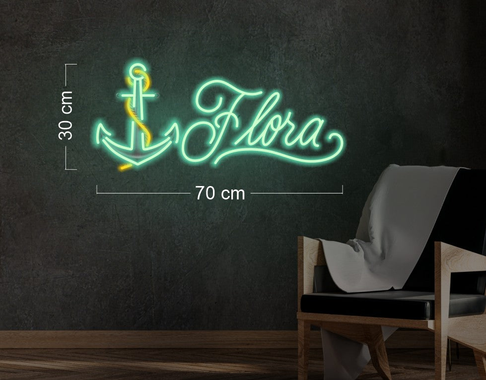 Enseigne au néon LED personnalisée pour entreprise 