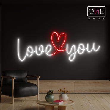 Love You Led Neon Sign