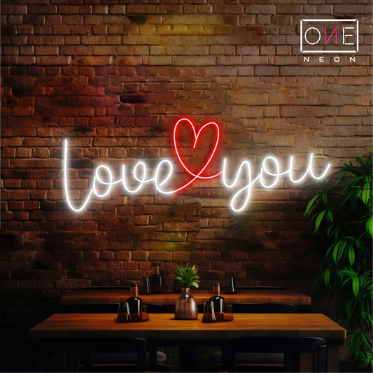 Love You Led Neon Sign