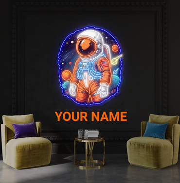 Astral Voyager Artwork Led Neon Sign