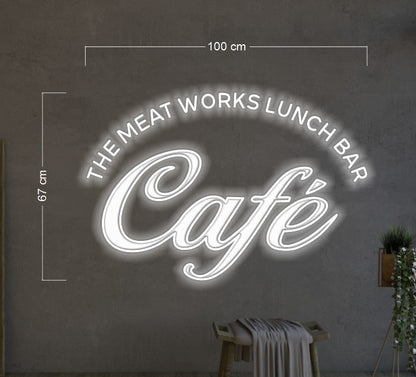 Enseigne au néon LED personnalisée pour entreprise 