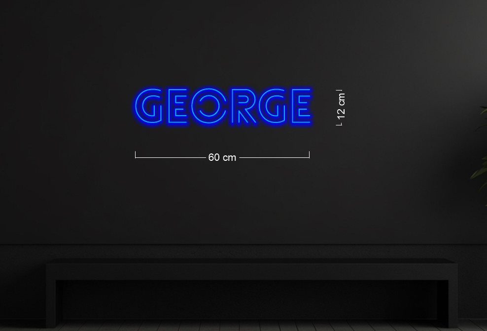 GEORGE | LED Neon Sign