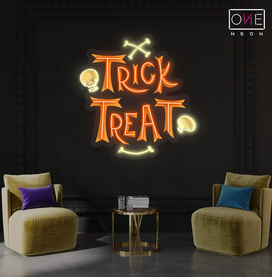 Trick Treat Artwork Led Neon Sign