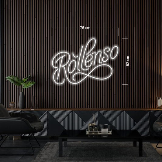 Enseigne au néon LED personnalisée pour entreprise 