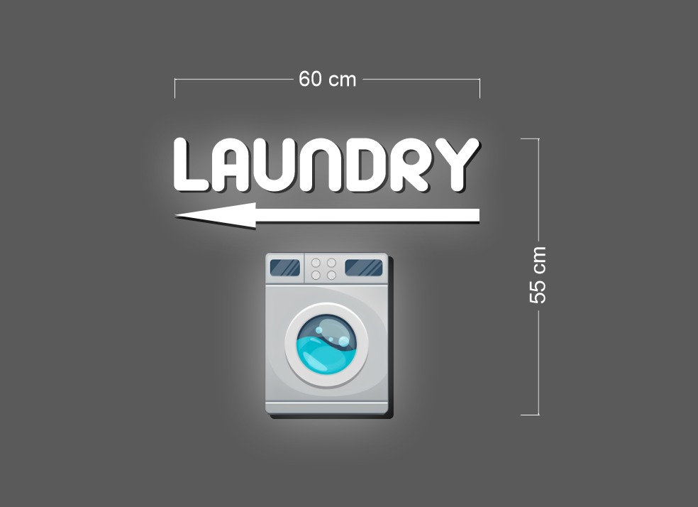 LAUNDRY | Light box – ONE Neon™ Sign - Australia