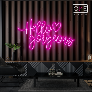 Hello Gorgeous Led Neon Sign